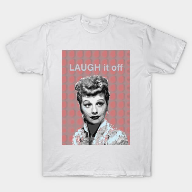 Laugh it Off. T-Shirt by FanitsaArt
